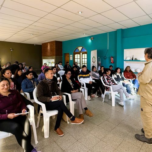 PSJ Cobre Mendocino inició en Uspallata un nuevo ciclo de capacitación en limpieza industrial vinculada a la actividad minera